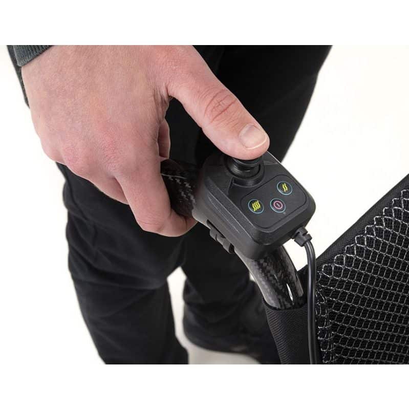 Fauteuil roulant électrique Drive Devilbiss Aerocarbon pliable, batterie, carbone super léger, contrôle auxiliaire