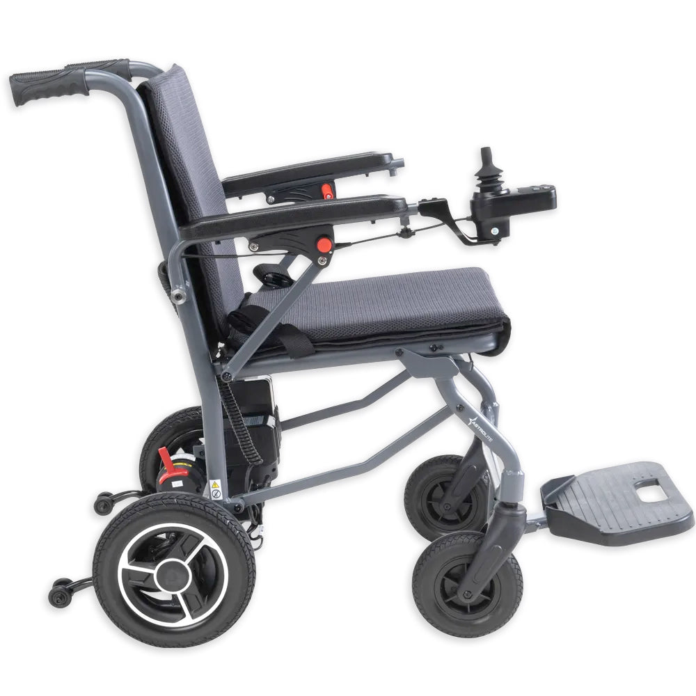 LWALPCGH Astrolite Power Chair Powerchair Drive Devilbiss Super Lightweight Folding Lithium Battery Transport Car boot Aeroplane Travel
