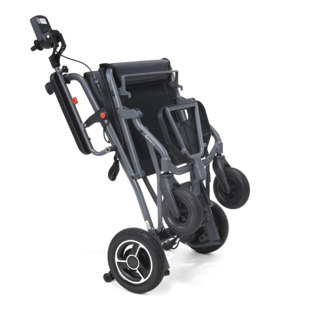 LWALPCGH Astrolite Power Chair Powerchair Drive Devilbiss Super Lightweight Folding Lithium Battery Transport Car boot Aeroplane Travel