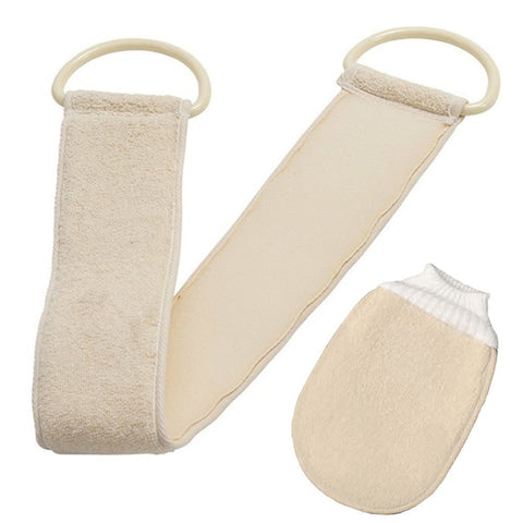 Able2 Atlantis Long Reach Flannel Scrub Strap Set Washband and Wash Mitt PR46051