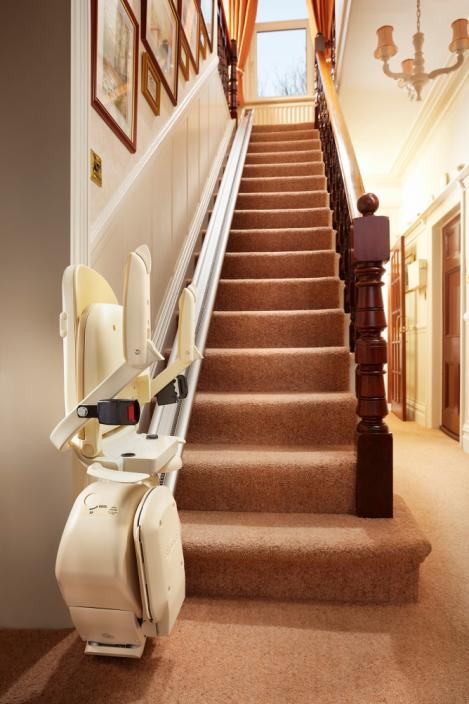 A Reconditioned Second Hand Used Straight Stairlift From £750
