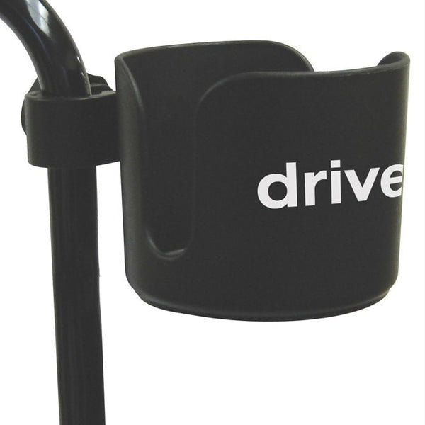 Drive Medical Wheelchair Zimmer Walking aid Rollator Cup Flask Holder Universal Fitment to Frame WSCUP