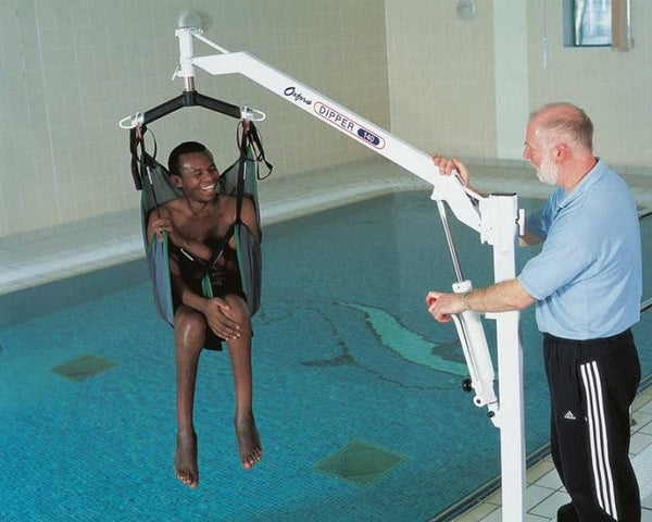 Joerns Oxford Dipper Battery Swimming Pool hoist With Spreader Bar OP10014