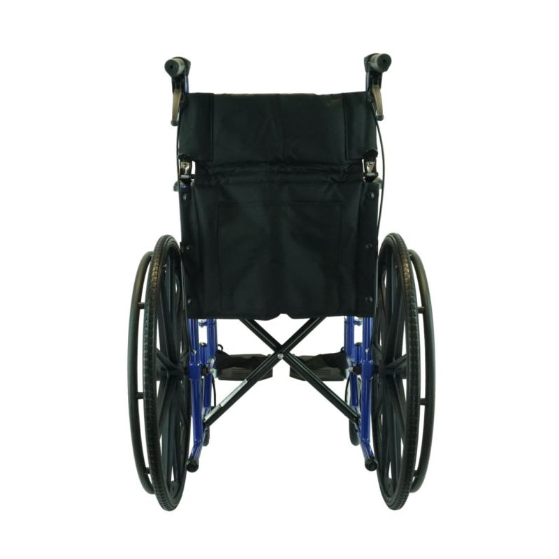 Drive Devilbiss Aluminium Lightweight Self Propelled Instore Wheelchair 18" Seat Width Red Blue ILA18SP