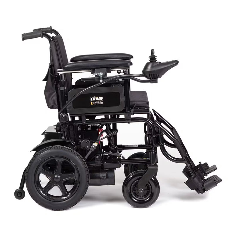 Drive Devilbiss Easy Fold Electric Powered Wheelchair Powerchair Seat width 18"
