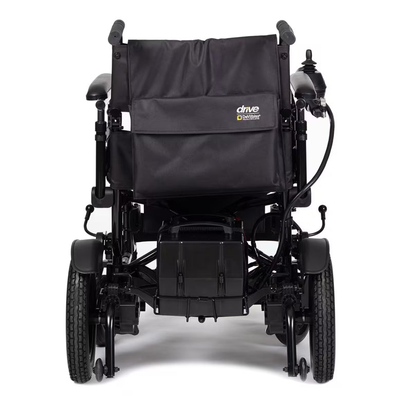 Drive Devilbiss Easy Fold Electric Powered Wheelchair Powerchair Seat width 18"