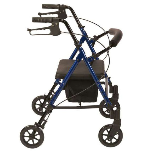 R8 Drive Aluminium Lightweight Rollator 4 Wheel Walker R8RD-61 R8BL-61