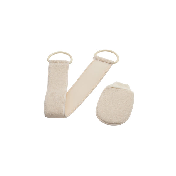 Able2 Atlantis Long Reach Flannel Scrub Strap Set Washband and Wash Mitt PR46051