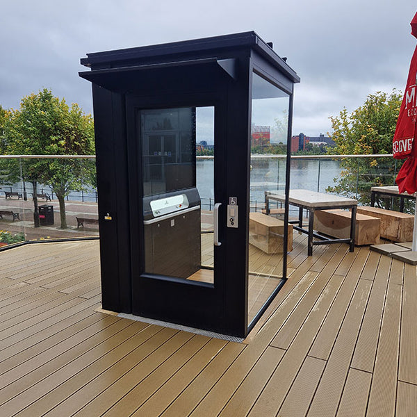 Gartec Aritco PublicLift Access Outdoor Option Commercial Platform Lift