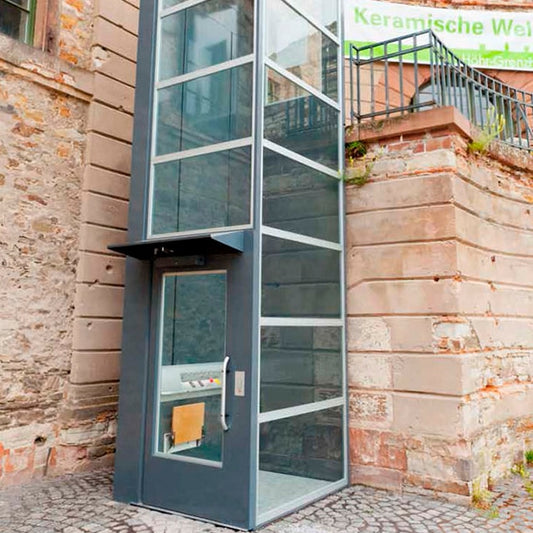 Gartec Aritco PublicLift Access Outdoor Option Commercial Platform Lift