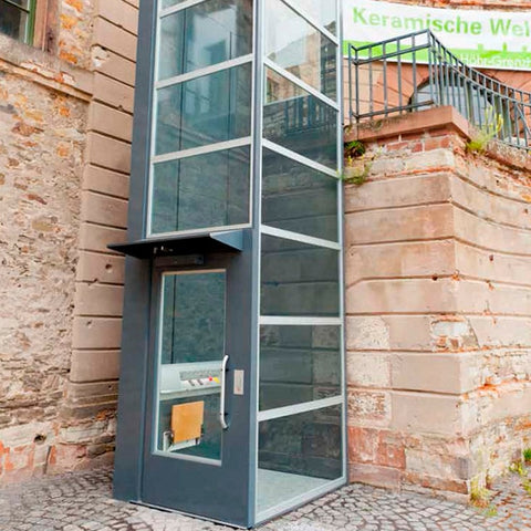 Gartec Aritco PublicLift Access Outdoor Option Commercial Platform Lift