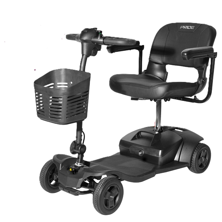 Pride Go Go Ultra 4 Wheel Mobility Lightweight Boot Scooter 4mph Grey or Black