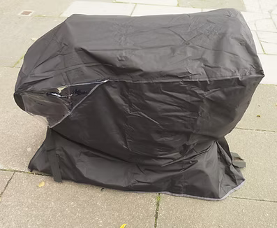 My Wren MyCover Housse de protection imperméable noire ultra résistante pour scooter électrique de mobilité extérieur HDSC