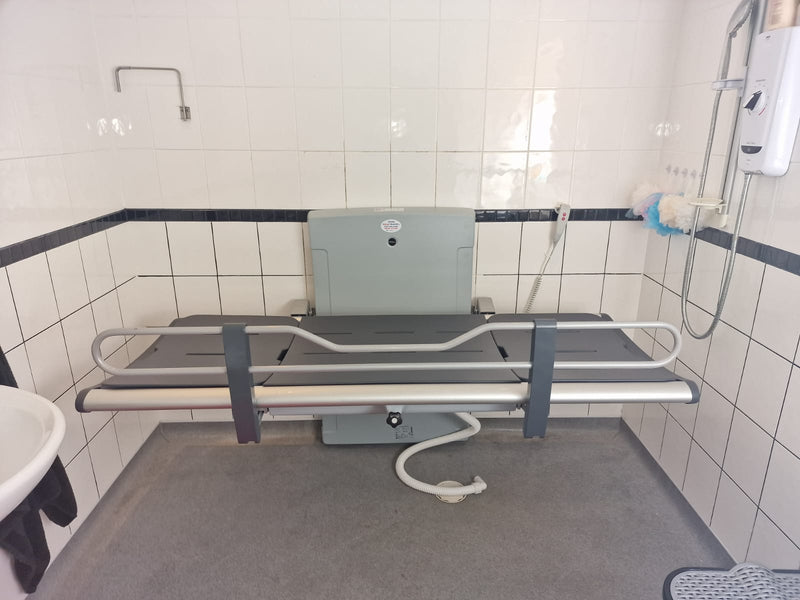 Pressalit Electric Adjsutable Changing Bench Bed Installation for Liverpool