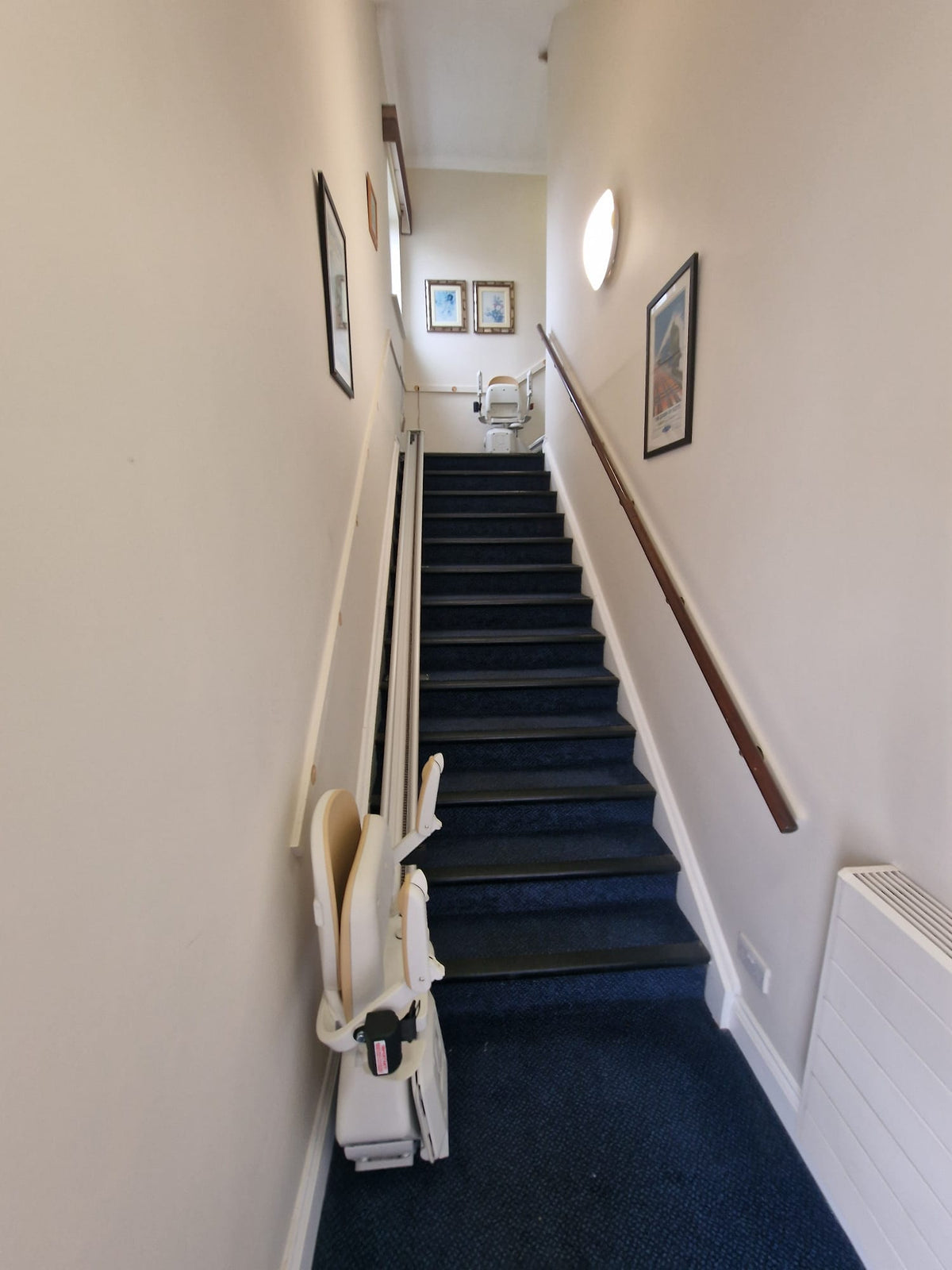Temporary Hire Stairlifts Installed at a Nursing home for Pickering Lifts
