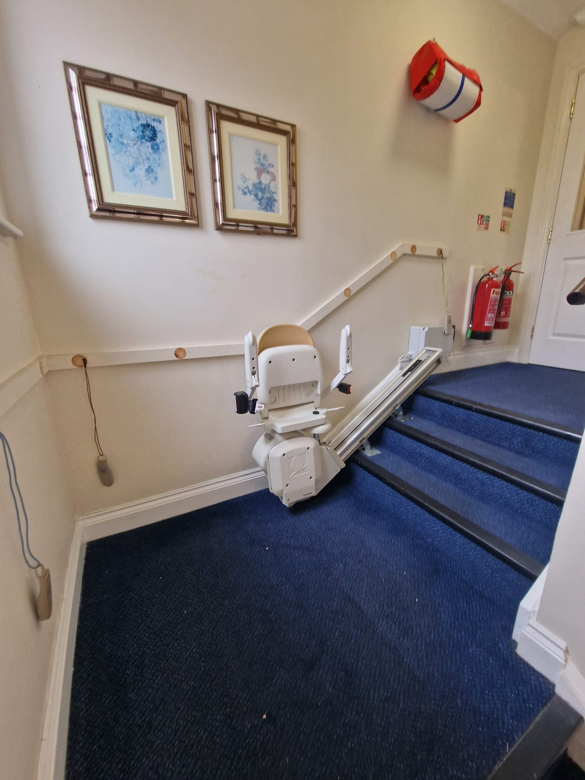 Temporary Hire Stairlifts Installed at a Nursing home for Pickering Lifts