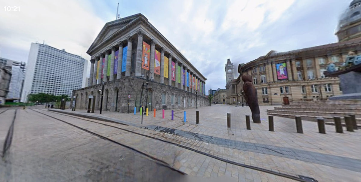 Birmingham Town Hall - New Install of a Vimec V6S Curved Wheelchair Platform Lift