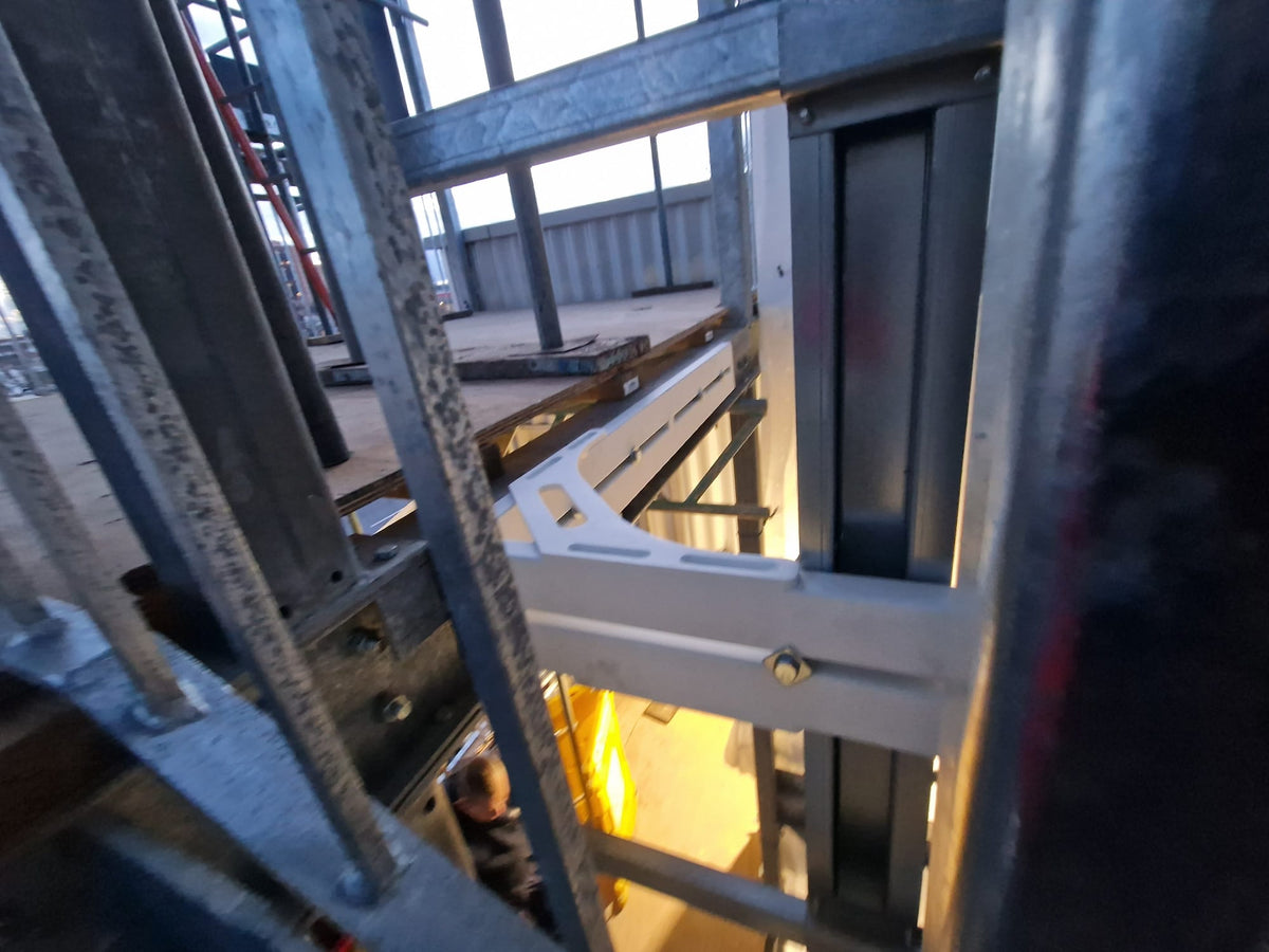 Installation of an Aline Gartec Aritco Disabled Access Lift at premises on Old Kent Rd London