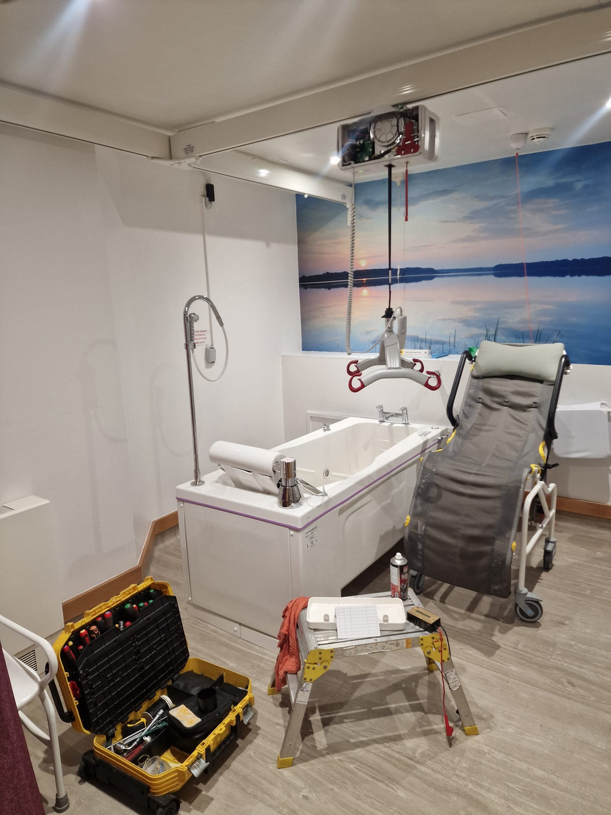 St Gemmas hospice Leeds equipment servicing