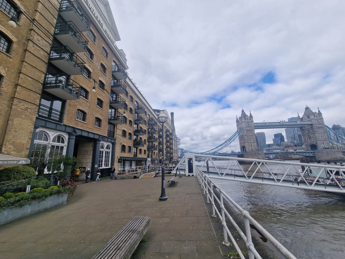 At Butlers Wharf, London