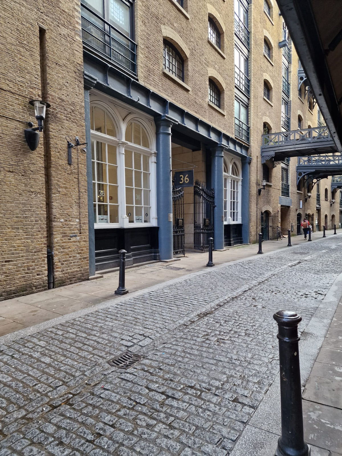 At Butlers Wharf, London