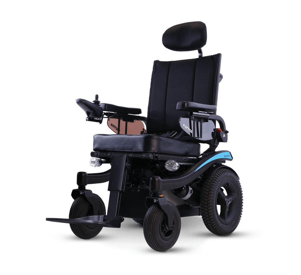 Karma Blazer Powered Electric Battery Wheelchair 2 KP31.2 Captain or Sling Seat 17" 18" 20"