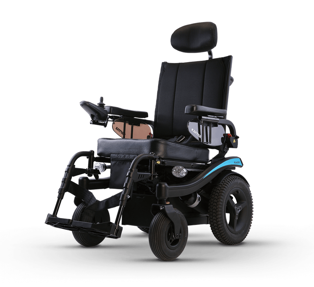 Karma Blazer Powered Electric Battery Wheelchair 2 KP31.2 Captain or Sling Seat 17" 18" 20"