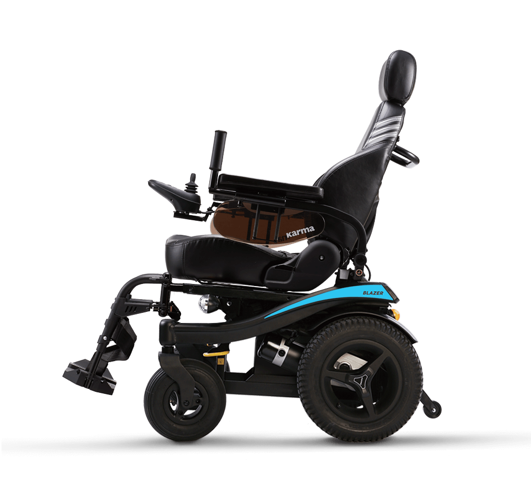 Karma Blazer Powered Electric Battery Wheelchair 2 KP31.2 Captain or Sling Seat 17" 18" 20"