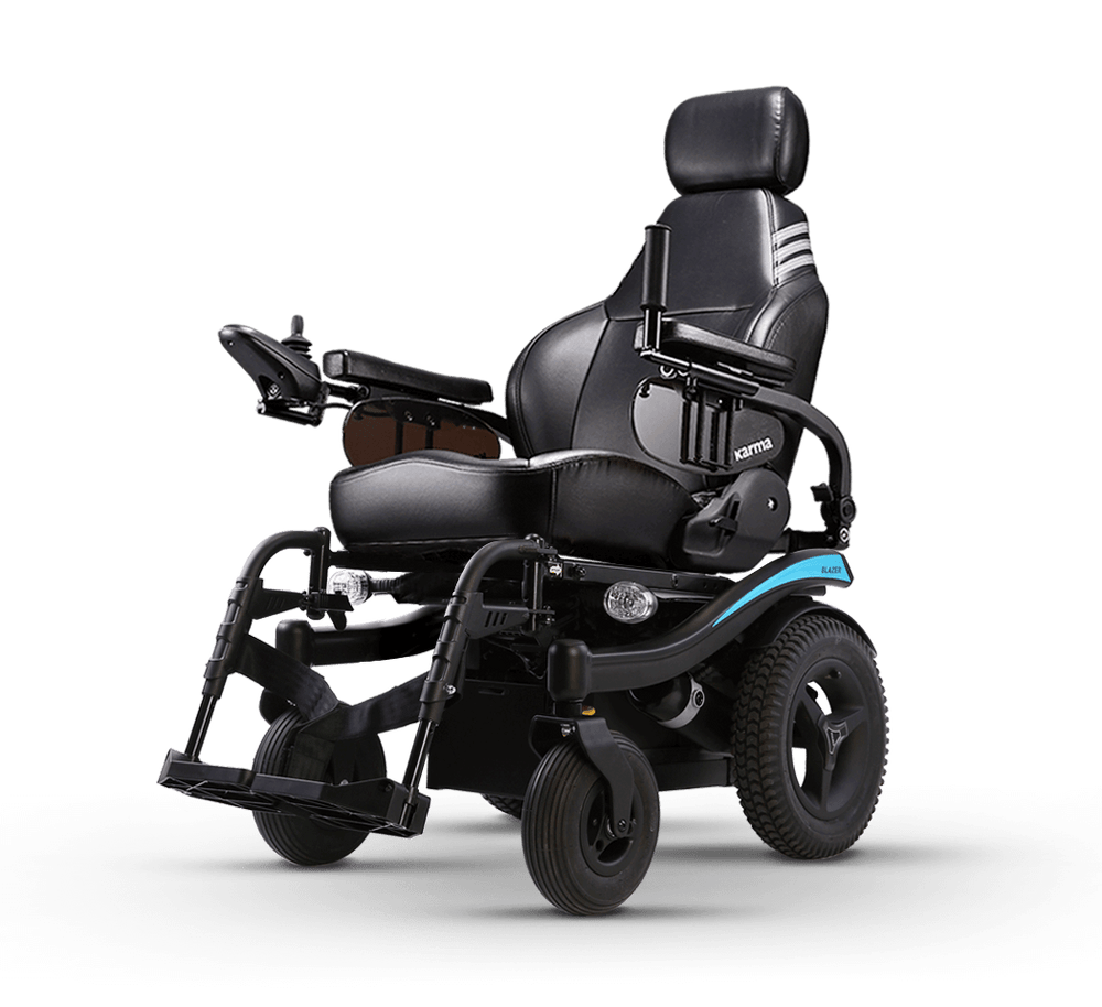 Karma Blazer Powered Electric Battery Wheelchair 2 KP31.2 Captain or Sling Seat 17" 18" 20"