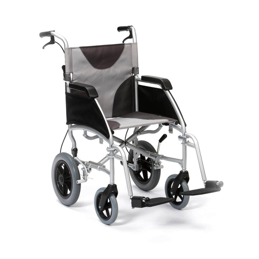 Drive Devilbiss Ultra Lightweight Aluminium Transit Wheelchair LAWC008A LAWC012A