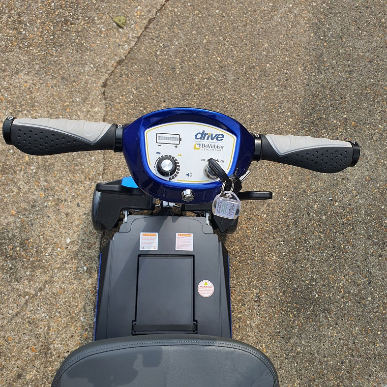 Manual Fold Plus Drive Devilbiss Folding Lightweight Boot Type Scooter