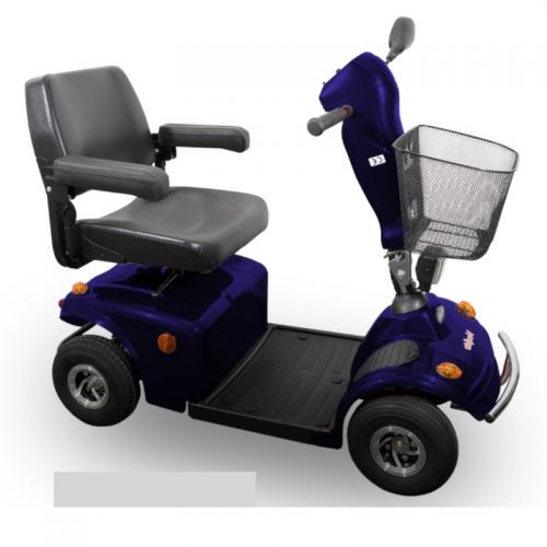 Freerider Mayfair 4mph Mid Size Lite Mobility Scooter Blue
