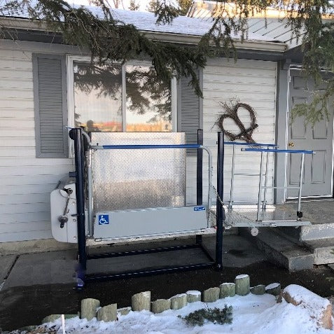 Mobilift CX Manual Portable Temporary Removable Wheelchair Access Lift Rent Buy