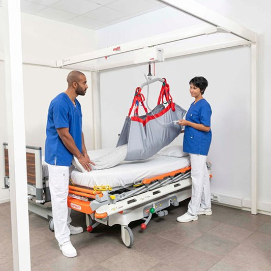 Etac Molift Air 350 Chariot de levage et rails de plafond
