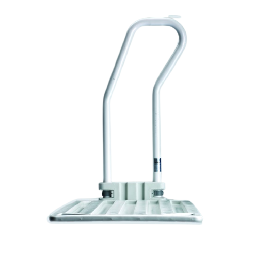 NRS 2 in 1 Bed Grab Handle Rail Under Mattress White M48192 MK 2
