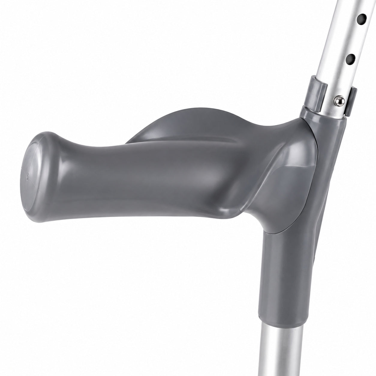 P23385 Large Pair Tall Comfy Anatomical Grip Double Adjustable Height Elbow Crutches