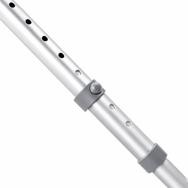 NRS P23373 Medium Standard Pair of Double Adjustable Elbow Crutches 24" to 34"