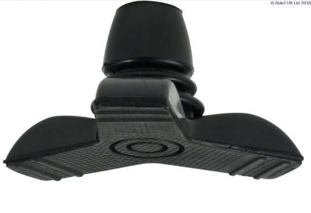 Able2 Tri Tip Rubber Walking Stick Ferrule Bendy End Support PR30020 Tripod Aid