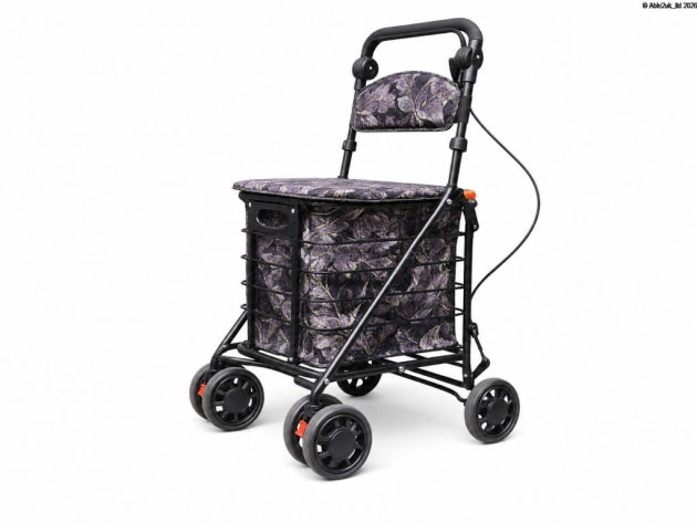 Chariot de courses pliable avec assise 4 roues Able 2 Tango robuste PR30262 Union Jack ou autres