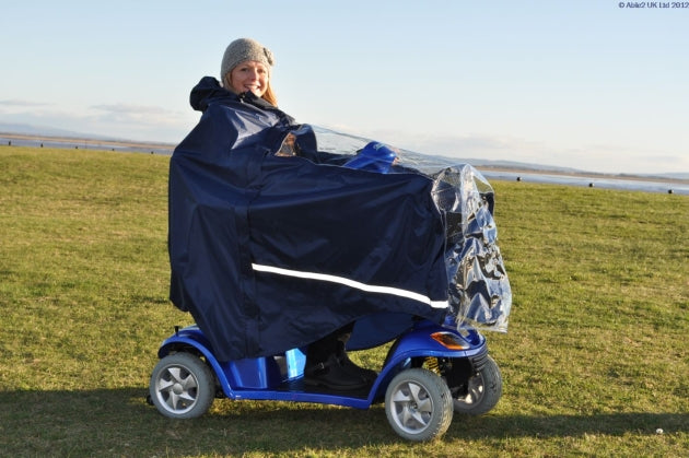 Able 2 Splash Full Scooter Cover Mobility Scooter Cape Waterproof PR34003