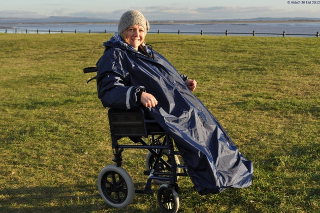 Able 2 Splash Wheelchair Mac With Sleeves Waterproof Cosy Full Cover PR34023