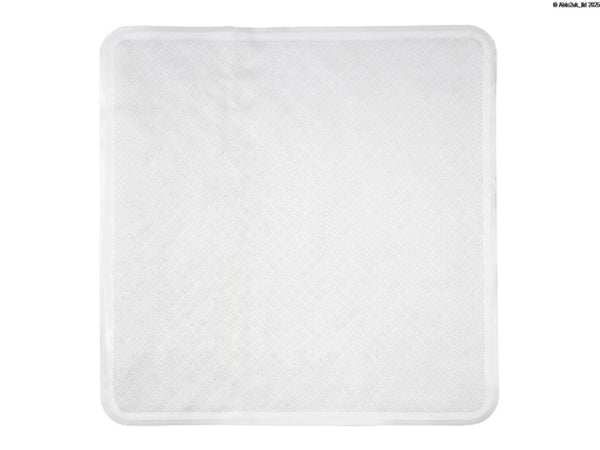Able2 Safety Quality Bath Mat Medium or Long or Square White Sure Grip Tread PR45047