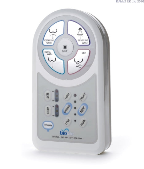 Able2 Bio Bidet Supreme Heated Toilet Seat Warm Water Spray Blow Dry PR50100