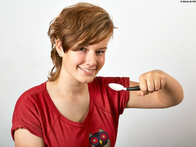 Able2 Henro Grip Cutlery Shaped Curved Anatomical Ergonomic Knife Fork spoon PR65550