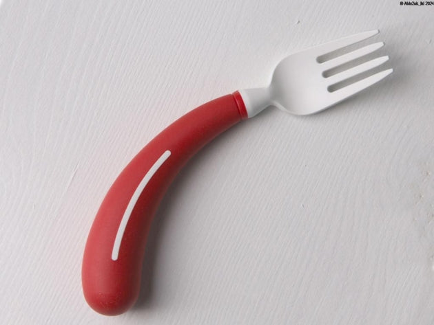 Able2 Henro Grip Cutlery Shaped Curved Anatomical Ergonomic Knife Fork spoon PR65550