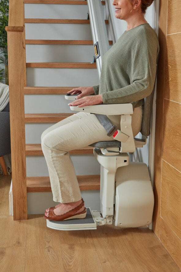 Platinum Straight Ergo Horizon Stairlift Standard or Heavy Duty Reconditioned or New