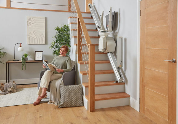 Platinum Straight Ergo Horizon Stairlift Standard or Heavy Duty Reconditioned or New