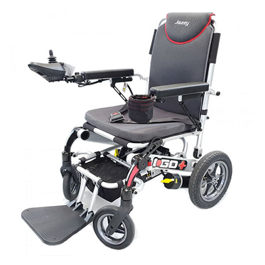 Pride IGO Plus Power Chair Electric Wheelchair Compact Transport Indoor Outdoor Lithium Battery