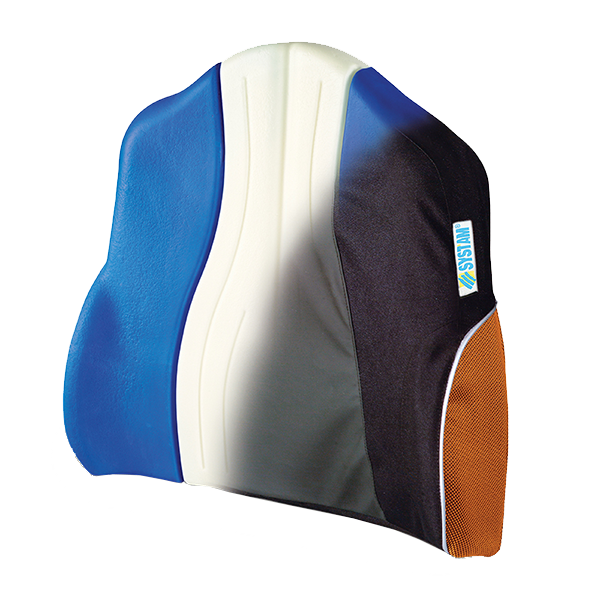 Systam Pressure Relieving Shaped Curved Back Support Ultimate Healthcare Anatomical Visco Memory Foam USYC0SUP S M L