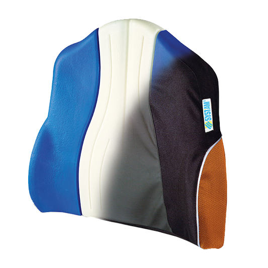 Systam Pressure Relieving Shaped Curved Back Support Ultimate Healthcare Anatomical Visco Memory Foam USYC0SUP S M L
